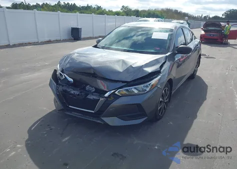 2021 Nissan Sentra S Xtronic Cvt z USA, uszkodzony, nr VIN 3N1AB8BV2MY240106